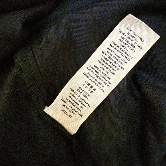 Free People Black Floral Mini Dress - Picture 9 of 9